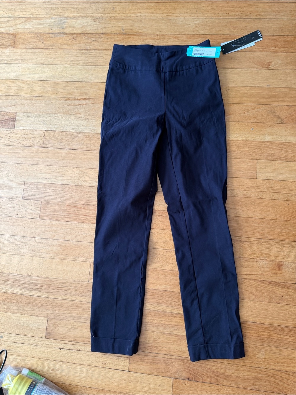 Tribal stretch high rise cuffed trouser